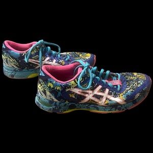 Asics Womens Gel Noosa Tri 11 T676N Blue Running Shoes Sneakers Size 7.5